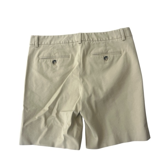 Theory Tan Bermuda Shorts Classic Tailored Design Size 6 - Picture 2 of 5